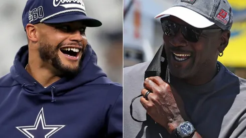 Dak Prescott y Michael Jordan (Fotos: Getty)