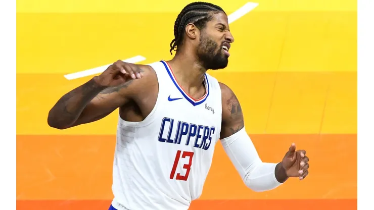 Paul George jugó mal ante el Jazz.