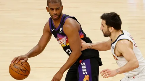 Chris Paul y Facundo Campazzo