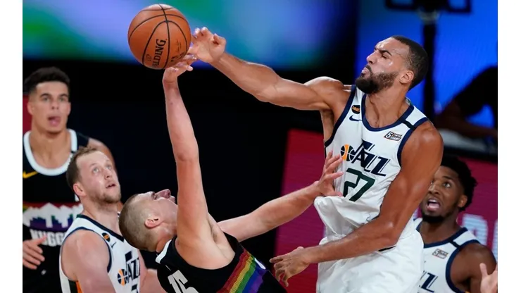 Rudy Gobert tuvo una gran temporada defensiva (Getty Images)