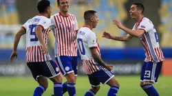 Los jugadores de Paraguay festejando un gol en Copa América. (Foto: Getty).