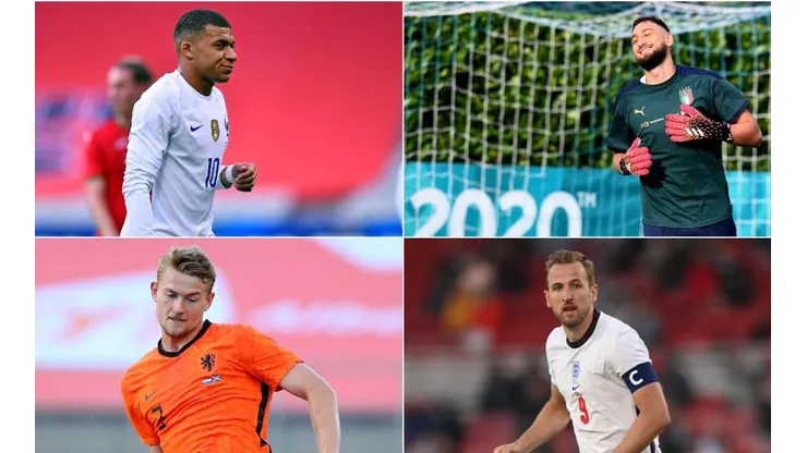 Mbappé, De Ligt, Kane y Donnarumma.