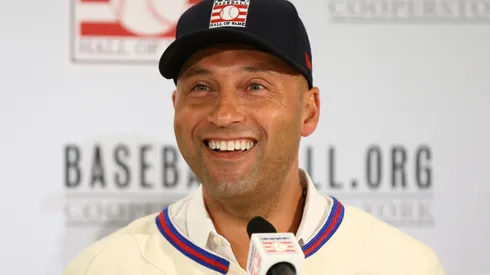 Derek Jeter ingresó al Salón de la Fama en su primer intento (Getty Images)