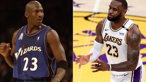Michael Jordan y LeBron James
