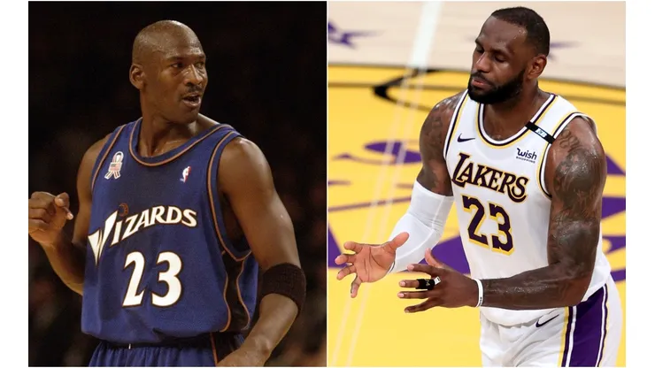 Michael Jordan y LeBron James