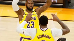 LeBron James y Andre Drummond
