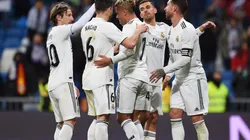 Jugadores del Real Madrid.