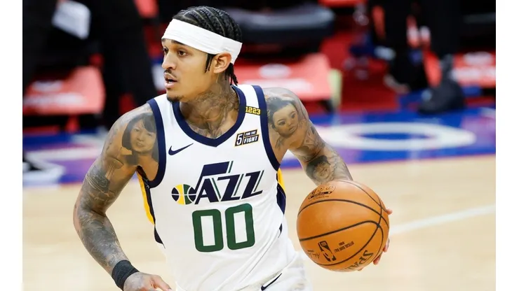 Jordan Clarkson tuvo un gesto "provocador" ante los Clippers (Getty Images)