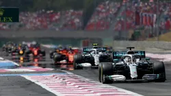 Imágenes de la recta más larga del Circuito Paul Ricard, en 2019 (Foto: Getty Images).