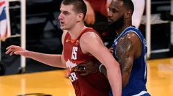 Nikola Jokic y LeBron James