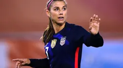 Alex Morgan de la Selección femenina de Estados Unidos (Getty).