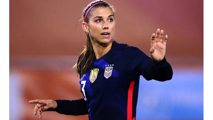 Alex Morgan de la Selección femenina de Estados Unidos (Getty).
