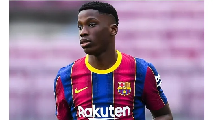 Ilaix Moriba, jugador del Barcelona.
