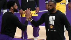 LeBron James y Anthony Davis (Foto: Getty)