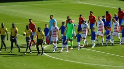 Último partido entre Estados Unidos y Costa Rica en 2020.