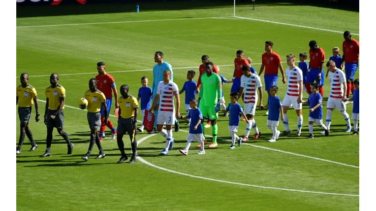 Último partido entre Estados Unidos y Costa Rica en 2020.