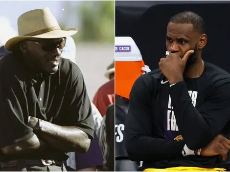 Lo que hacía Michael Jordan a la misma edad de la eliminación a LeBron James