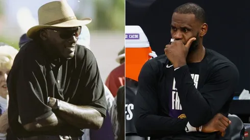 Michael Jordan y LeBron James