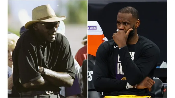 Michael Jordan y LeBron James