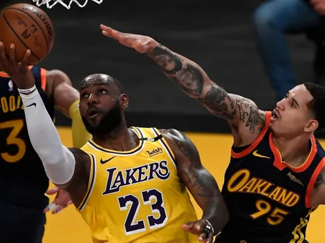 Se supo todo: LeBron y la picante charla ‘basura’ con Juan Toscano