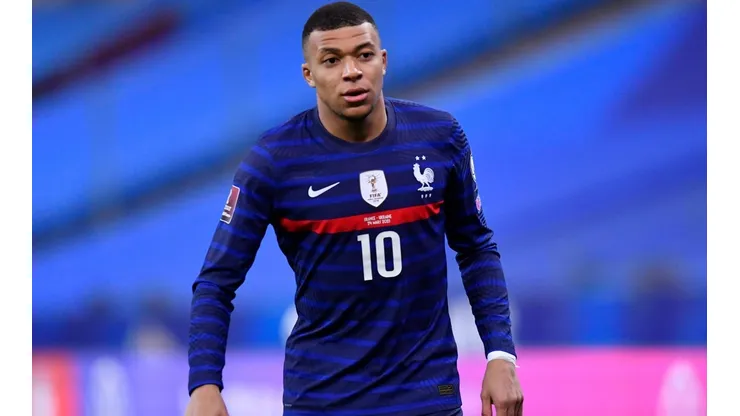 Kylian Mbappé, la gran bandera de la Selección Francesa. (Foto: Getty).