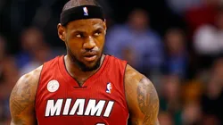LeBron James en Miami.