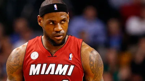 LeBron James en Miami.