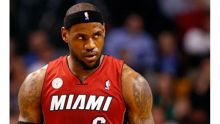 LeBron James en Miami.