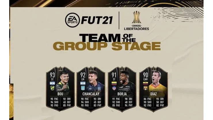 Estas son las nuevas cartas especiales de la Copa Libertadores para el Ultimate Team del FIFA 21