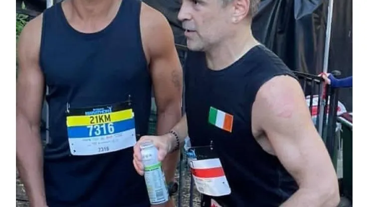 ¿Cuánto tardó Colin Farrell en los 42k de Brisbane?