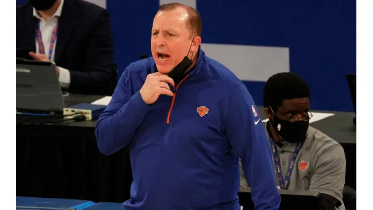 Tom Thibodeau, entrenador de los Knicks.