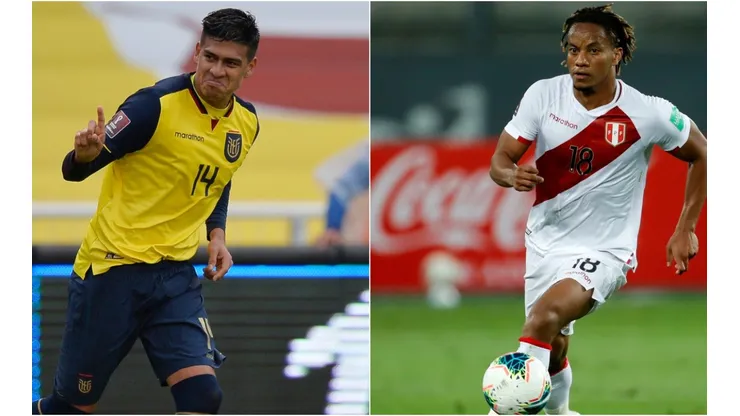 Ecuador vs Perú (Fotos: Getty)