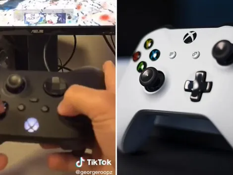 Video: Gamer se vuelve viral en TikTok por usar su mando al revés