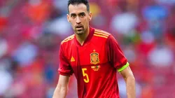 Sergio Busquets, jugador de la selección española.