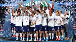 Estados Unidos celebrando Liga de Naciones Concacaf