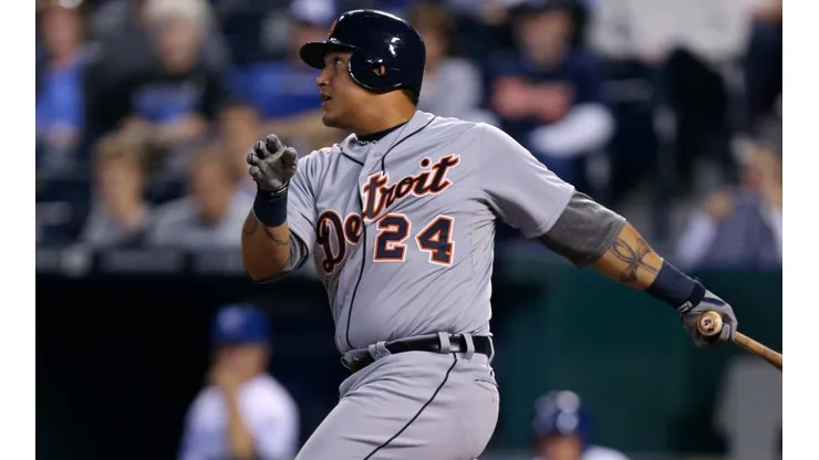 Miguel Cabrera está a ocho de los 500 jonrones en la MLB (Getty Images)