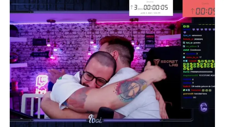 Ibai cumple las 72 horas de directo en su canal de Twitch y hará un Hot Tub para celebrarlo