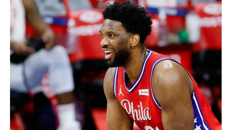 Joel Embiid se perdió el Juego 5 de la primera ronda de los playoffs (Getty Images)