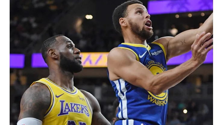 LeBron James y Stephen Curry