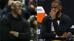 Michael Jordan y LeBron James