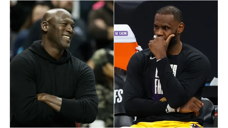 Michael Jordan y LeBron James