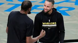 Kevin Durant y Stephen Curry