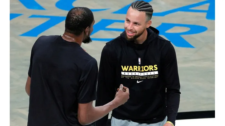 Kevin Durant y Stephen Curry