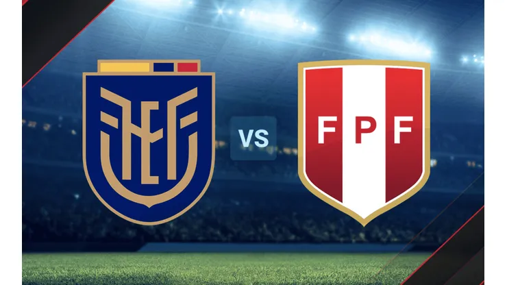 Ecuador vs. Perú por las Eliminatorias.
