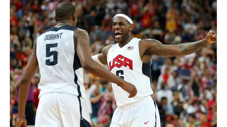 Kevin Durant y LeBron James