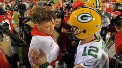 Patrick Mahomes y Aaron Rodgers