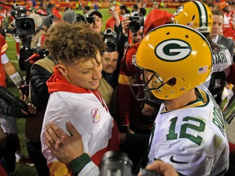 Patrick Mahomes da señales sobre el futuro de Aaron Rodgers en NFL