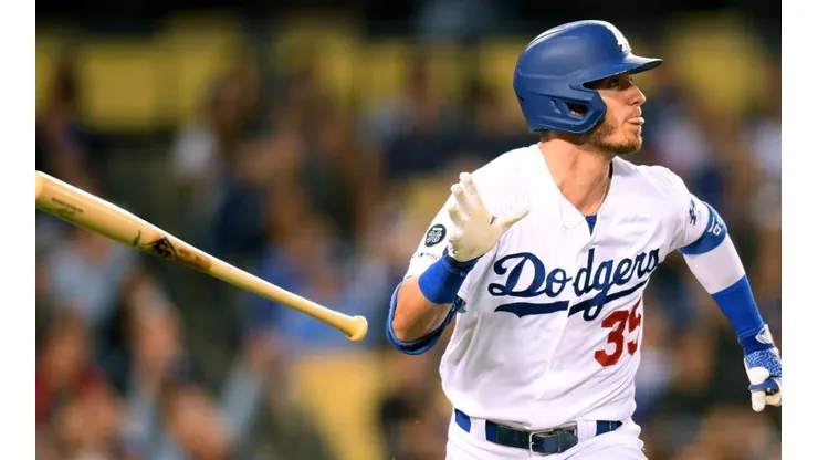 Cody Bellinger coronó la entrada con un grand slam (Getty Images)