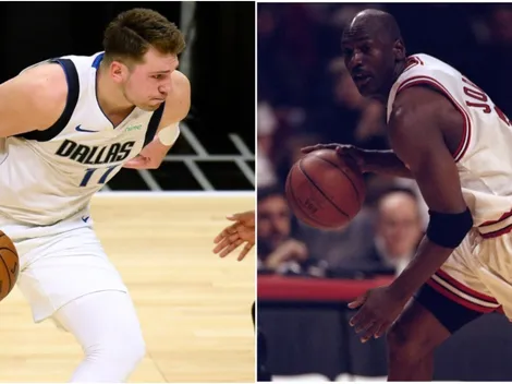 Luka Doncic respira sobre Michael Jordan en increíble récord de los NBA Playoffs