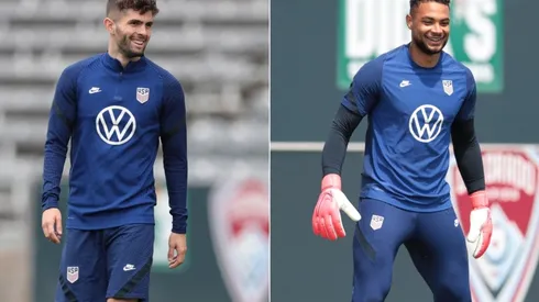 Christian Pulisic y Zack Steffen